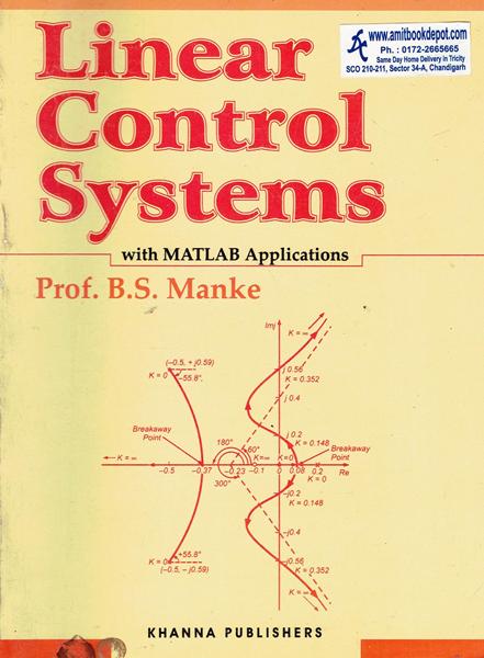 Linear Control Systems with MATLAB Applications